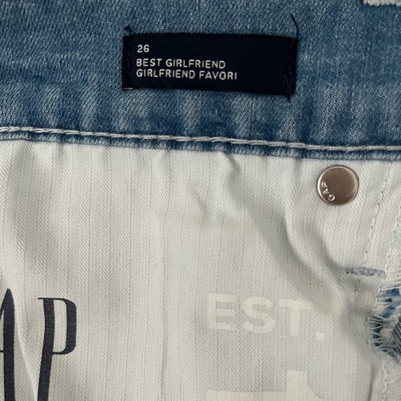 GAP LIGHTWEIGHT LIGHT DENIM JEANS - Picture 3 of 6